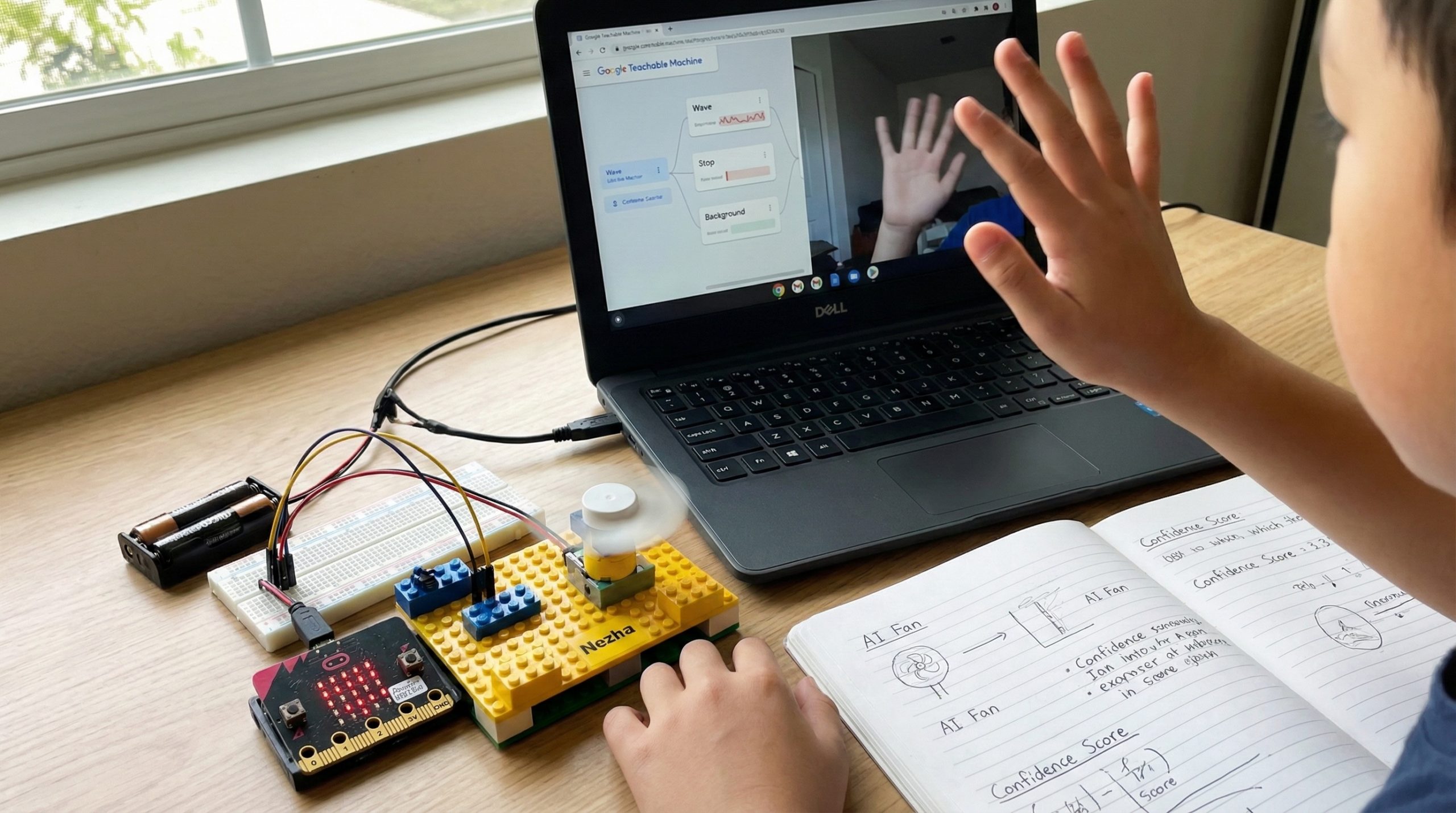 Micro:bit AI 趣味實驗：當電腦學會「看」手勢- 牧仁教育 ...